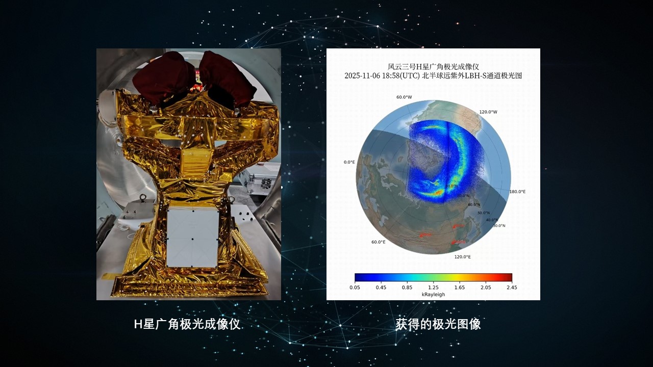 长春光机所研制的风云三号H星双波段广角极光成像仪带你看极光！